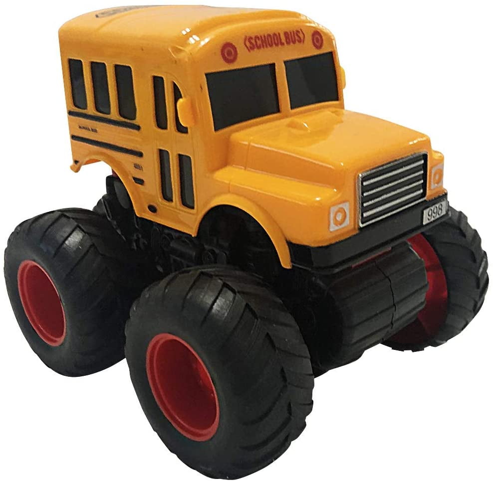 yellow monster truck toy