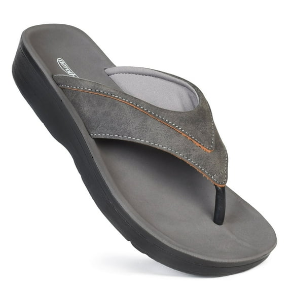 Aerothotic Tera Arch Support Women’s Sandals, Comfortable Casual Flip Flops