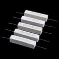 thumbnail image 3 of 10 Pcs 10W Watt 100 Ohms 5% Résistances Axiales de Ciment Enroulées dans le Fil, 3 of 10