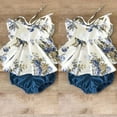 thumbnail image 3 of Newborn Infant Kids Baby Girl Floral Tops Dress Shorts Pants Clothes Outfits, 3 of 4