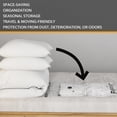 thumbnail image 3 of SpaceAid 14 Pack Vacuum Storage Bags with Electric Air Pump, 4 Jumbo, 4 Large, 3 Medium, 3 Small, 3 of 7