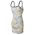 thumbnail image 6 of Ladies Elegant Sling Sleeveless Sexy Dress rose, 6 of 6