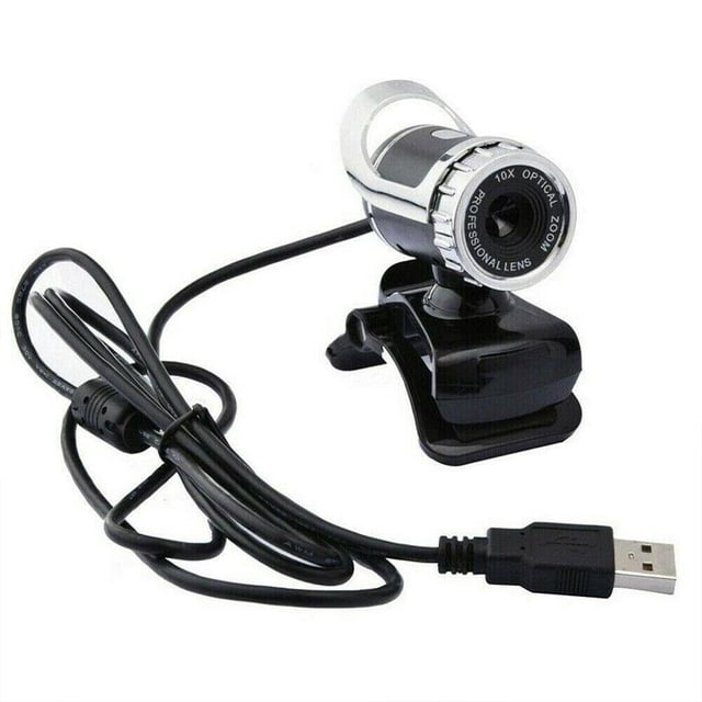 HD Webcam USB Computer Web Camera For PC Laptop Desktop Microphone J1M6