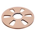thumbnail image 4 of Carrete De Cinta Vacío Carrete de cinta vacío de 10,5 pulgadas, 6 agujeros para Studer ReVox/TEAC/BASF (dorado), 4 of 7