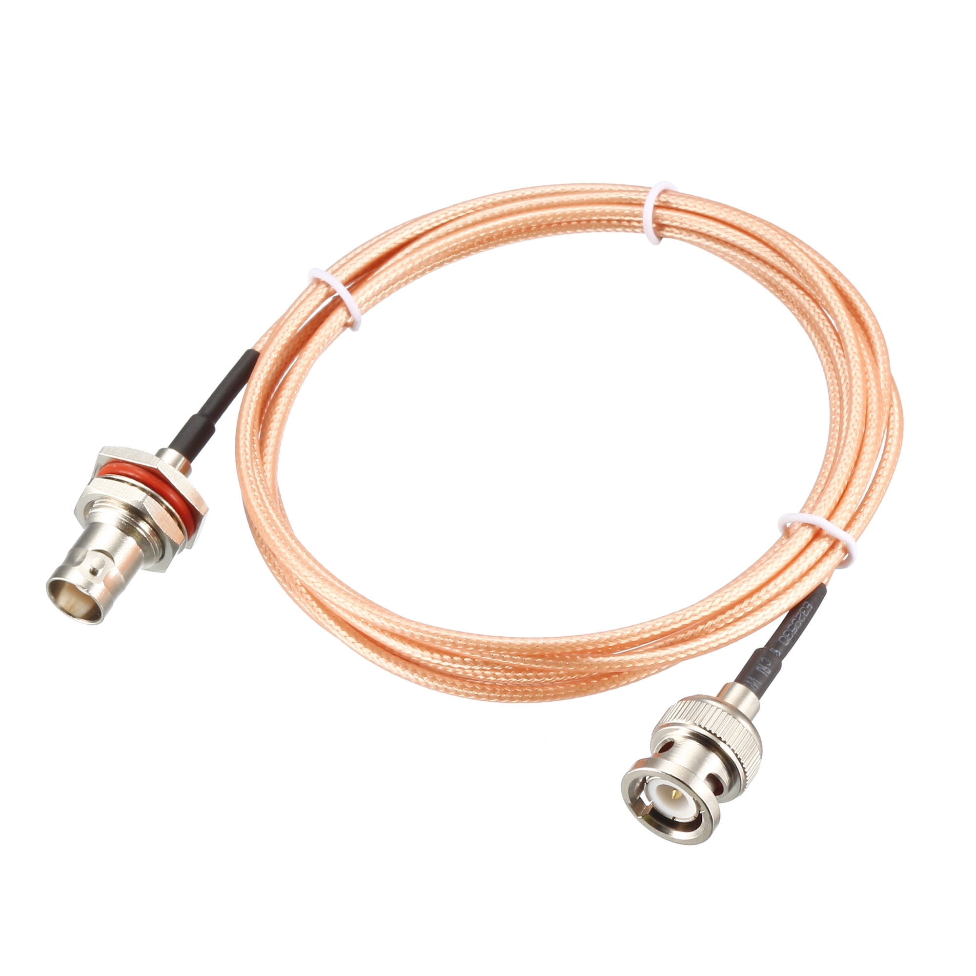 Cable BNC Male to BNC Bulkhead Female 50-Ohm Coax Low Loss RF RG316 