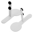 thumbnail image 3 of KAKOWELY table pegboard Holder 2pcs Table Pegboard Holder Pegboard Panel Display Stand Pegboard Accessories Pegboard Display Feet Pegboard Table Fixing Brackets, 3 of 5