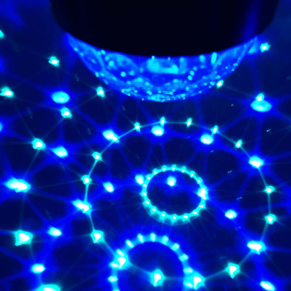 Private Jungle 7 Color Magic Ball Light, Sound Control Rotating Dj Light Stage Light
