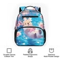 thumbnail image 6 of KUIFORTI Animal Blossoms Toddler Backpack Girls Kids School Bag with Front Pockets Adjustable Straps Soft for Preschool Kindergarten Back to School Gifts, 6 of 7