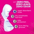 thumbnail image 4 of Always Radiant Feminine Pads with Wings, Size 1, Regular Absorbency, Scented, 42 Count, 4 of 15