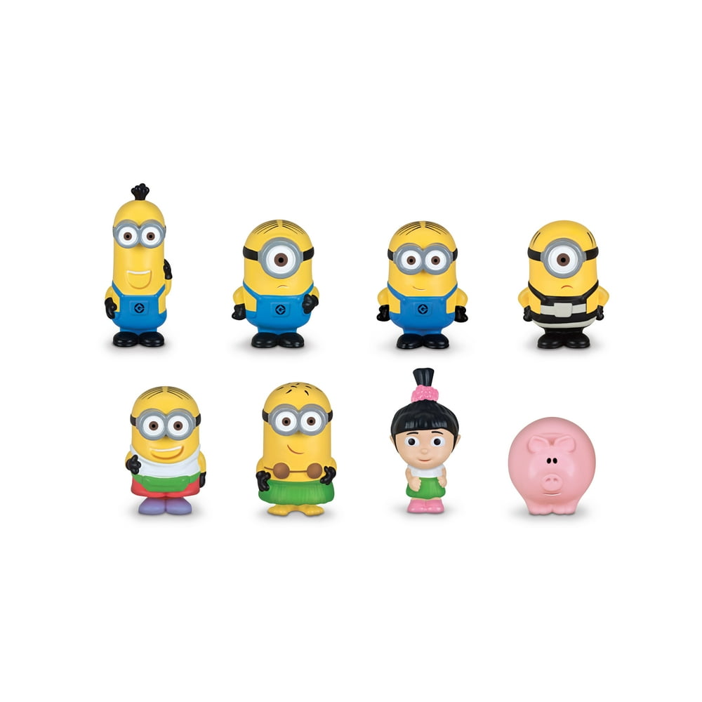 Despicable Me 3 Micro Minion Figurines 8-pieces Gift Set - Walmart.com ...