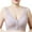 Purple, variant on Womens Front Closure U-Back Bra Wire-Free with Light Lift for a Smooth & Sleek Look
