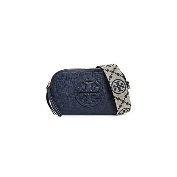 Tory Burch Women's Miller Mini Crossbody Bag Blue