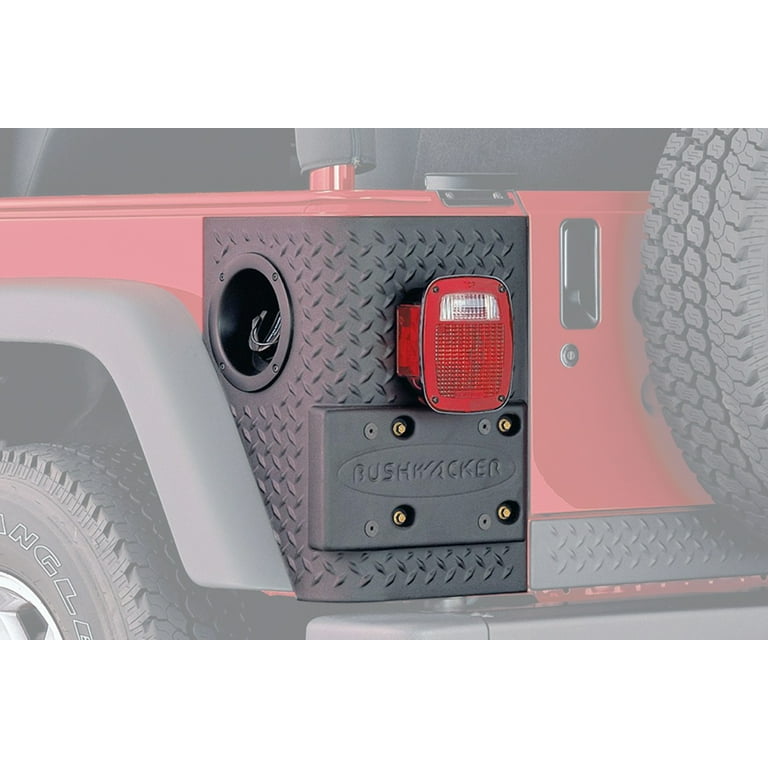 Bushwacker Trail Armor Rear Corner for 2018-21 Jeep Wrangler JL Bushwacker Trail Armor Rear Corner for 2018-21 Jeep Wrangler JL