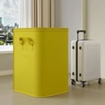 thumbnail image 5 of Poyokee Clothes Storage, Reinforced Baskets for Organizing Clothing Sweater Comforter Bedding, Convenient Thickened Storage Bins with Lids, Closet Organizers and Storage, M, 5 of 5