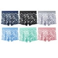 thumbnail image 4 of Men's Ice Silk Boxer Briefs Comfortable Underwear for Teens & Adults, 4 of 9