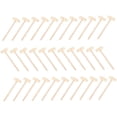 thumbnail image 2 of 30Pcs Mini Wooden Hammers Bulk for Breakable Heart Chocolate Toy Mallets for Kids, 2 of 9