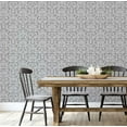 thumbnail image 3 of S4Sassy Classic Floral Wallpaper - Grey Wall Covering, 25" x 240" Self-Adhesive Textured Vinyl Wallpaper, Walls Wrap, Easy DIY Wall Covering For Farmhouse Bedroom, Living Room,Living Spaces, 3 of 5