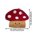 thumbnail image 2 of Creative Mushroom Hanging Facial Tissues Napkin Bag, Wall Mounted Tissue Dispenser Home Decoration for Kitchen, Restaurant, 2 of 7