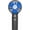 Blue‑Blade Matte Black, variant on HandFan 5200mAh Portable Handheld Fan Rechargeable - 3 Speeds Foldable Personal Cooling, 2-IN-1 Hand Held Fan Battery Operated, 20H Runtime for/Travel/Summer/Concerts/Women (Black&Blue)