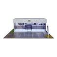 thumbnail image 4 of Vitrina para modelos de coches a escala 1/64, caja de almacenamiento para coches de juguete, accesorio fotográfico, decoración a prueba de polvo con Cafetería Milk, 4 of 8