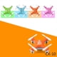 thumbnail image 4 of RC Quadcopter Cx10 Mini Drone de Control Remoto 2.4G 4CH con LED HelicóPtero ElectróNico AvióN EléCtrico Juguetes para NiñOs-A, 4 of 5