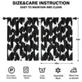 thumbnail image 2 of Blackout Kids Curtains,Spooky Halloween Pattern Childrens Insulated Curtains Set Of 2,Bedroom Essentials,Toddler Room Decor 42"x54", 2 of 5