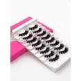 thumbnail image 2 of Pestañas postizas Beautykaisen 3D de visón sintético, 8 pares, 2 of 6