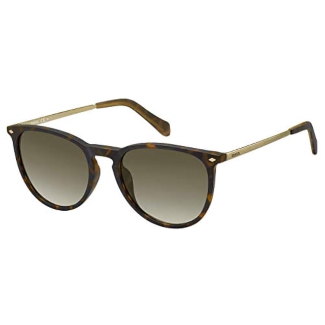 Gafas de sol Fossil FOS3078s redondas Dark HAVANA para mujer 53 mm
