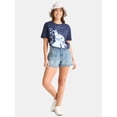 thumbnail image 2 of Stitch Ohana Women's Graphic Tee with Short Sleeves, Sizes XXS-XXL, 2 of 5