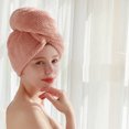 thumbnail image 2 of Toalla para secar el cabello, gorro para el cabello seco, envoltura para secar el cabello de microfibra, fuerte absorbente de agua, sombrero de ducha triangular, herramienta para limpiar el cabello, 2 of 5