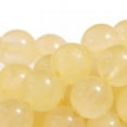 thumbnail image 4 of KLKCMS 2 Strand 6mm Yellow Jade Round Gemstone Loose Beads 15.5 Inch, 4 of 4
