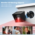 thumbnail image 2 of TECKNET Solar Wireless Driveway Alarm with 2600FT Long Range & 36 Melodies & 5 Volumes and Supports 4 Zones Weatherproof Motion Sensor Alarm to Protect Inside/Outside Property (1 Receiver 1 Sensor), 2 of 7