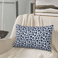 thumbnail image 5 of Lsque black Skull white Pattern Pillow Case – Soft & Cozy Throw Pillow Cover, Hypoallergenic Cushion Case for Sleeping Women with Envelope Closure-16"x24", 5 of 6