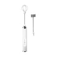 thumbnail image 1 of Electric Egg Beater Stainless Steel Automatic Egg Whisk Cream Foam Mixer Frother, 1 of 9