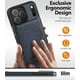 thumbnail image 5 of Funda de piel con función atril magnética WTCASE para iPhone 17 Pro Max, 5 of 8