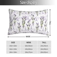 thumbnail image 2 of Balery Lavender Flowers Funda de Cojín Estampada, Regalos para Mujeres, Regalos de Amor para Ella, Regalos para Novia o Esposa, Funda de Almohada-20"x30", 2 of 6