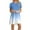 Blue, variant on WILLBEST Spring Dresses for Women 2024 Petite Cotton Women Summer Casual Dresses Short Sleeve Summer Dresses Casual T Shirt Dresses Beach Skirts Mini Dresses Trendy