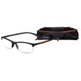 thumbnail image 4 of SAV Sportex Reading Glasses, Semi-rimless frame, AR4150, +2.75, Brown, 4 of 4