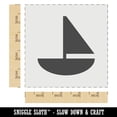 thumbnail image 2 of Sail Boat Solid DIY Cookie Wall Craft Stencil - 4.5 Inch, 2 of 5