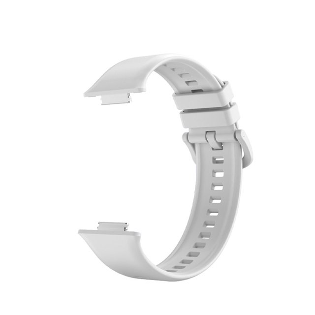 Soft Silicone Replacement Strap Compatible With Huawei Watch Fit 2 - Adjustable (5.5-7.1Inch Wrist), Stylish Colors, Metal Buckle, For Sports & Daily Use