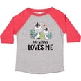 thumbnail image 3 of Inktastic Zebra My Nanny Loves Me Boys or Girls Toddler T-Shirt, 3 of 5