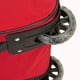 thumbnail image 2 of Bolsa de lona Rockland Rolling Black de 40 litros con ruedas y bolsillos, 2 of 3