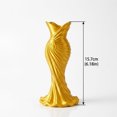thumbnail image 3 of Njshnmn 3D Printed Elegant Dress Vase Combines High Fashion Elegance With Home Decoration Plastic Vase, 3 of 9
