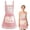 D, variant on Women's Apron Kitchen Apron with Pocket, Printed Cotton Canvas Aprons for Women Cooking Grill Baking, Kitchen Apron for Home Use Oil Prevention, A