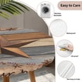 thumbnail image 3 of Western Texas Star Vintage Round Tablecloth for 45-54 Inch Tables,Fitted Table Cover with Elastic Edge,Retro Farmhouse Gray Brown Wooden Waterproof Outdoor Table Cloth Protector for Patio Dinner, 3 of 9