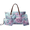 Blue Butterfly Cherry Blossom Print, variant on Tutolipy 3 Pack Handbag Set for Ladies, Long Purse, Waterproof Hand Tote Bag with Durable Wrist Clutch for Daily