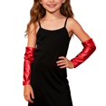 thumbnail image 1 of GDREDA Dancing and Glossy Performance Hand Sleeves for Stage Shows and Decorative Use Red,S, 1 of 4