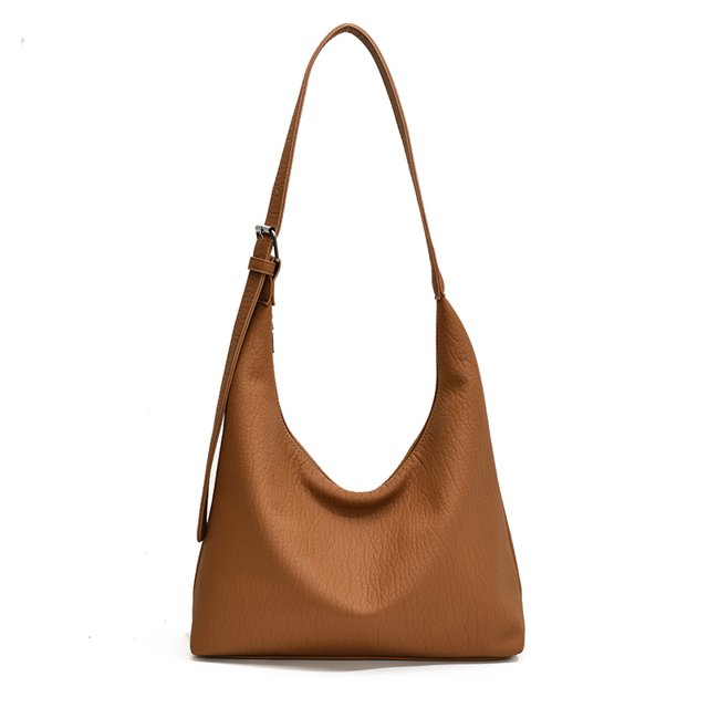 Bolso Mensajero Sencillo Mano Informal para Mujer Al Aire Libre Color Sólido PU