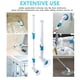 thumbnail image 2 of Electric Spin Scrubber Cordless Rechargeable Bathroom Scrubber Cleaning Brush Multi-functional with Replaceable Brush Heads Extension Handle, 2 of 4