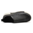 thumbnail image 2 of Men's Perforated Leather Slip-On Loafers, Breathable Casual Shoes with Thick Non-Slip Sole, Comfortable Footwear for Summer, Office, and Everyday Wear, 2 of 10